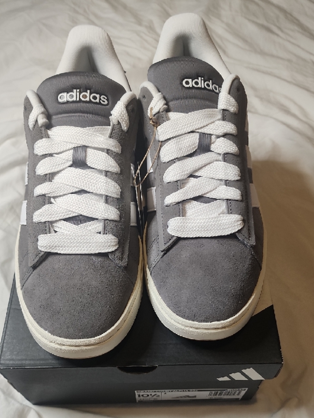adidas Originals Grand Court Alpha 00s Men’s Sneakers - Black/Grey/White - Picture 2 of 11